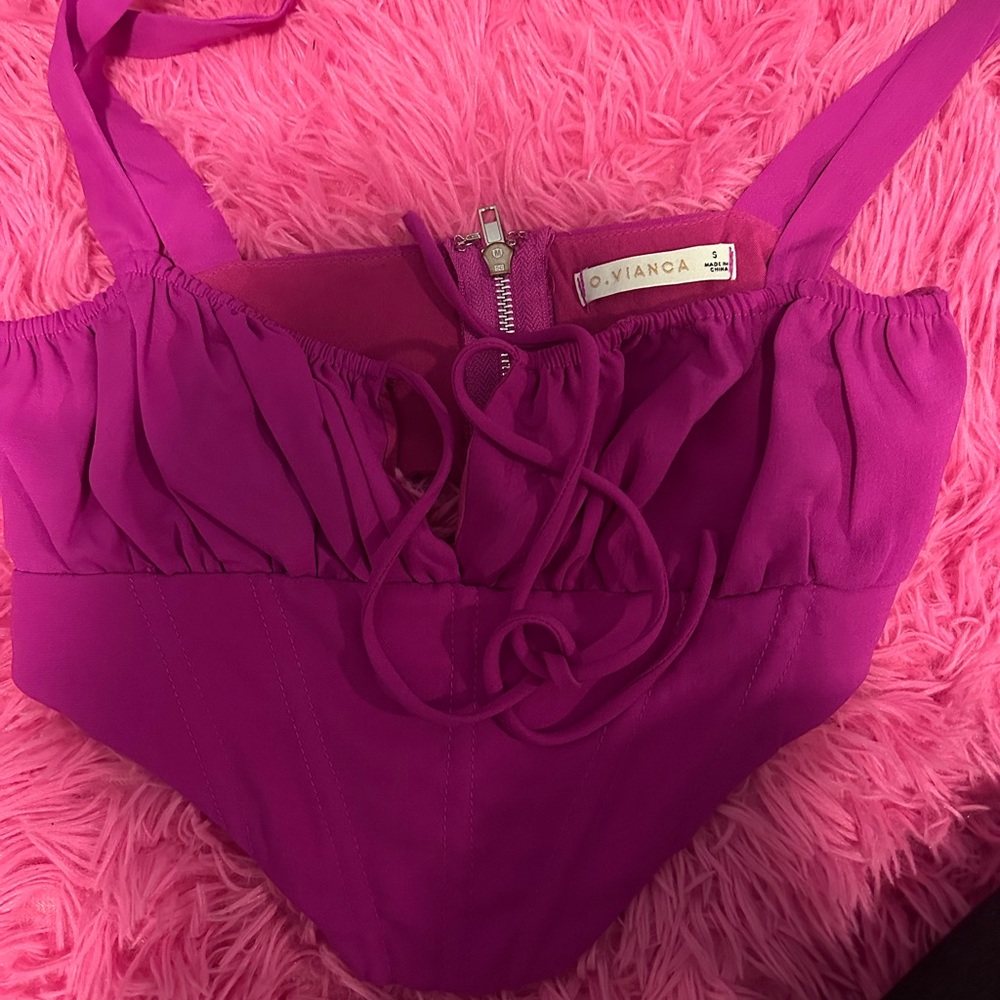 O.VIANCA crop top